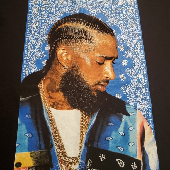 RIP Nipsey Hussle short sleeve Shaka T-shirt size XXL - Picture 2 of 4